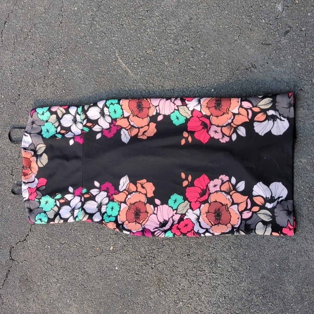 Express floral spaghetti strap dress